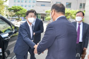 김태흠 충청남도지사 방문