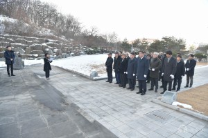 2023년 1월 2일 새해 보훈공원 참배