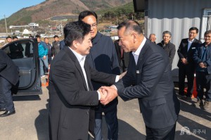 2023년 11월 20일 국토교통부 원희룡 장관 민생 현장 방문 [유구읍 추계1리 마을회관]