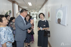 2024년 8월 2일 우성면 사곡면 평생학습 프로그램 천아트 작품 관람 [공주시의회 시민예술공간]
