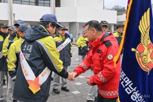 2026년 3월 7일 공주시 의용소방대 연합회 산불예방 캠페인 [백제체육관 주차장]
